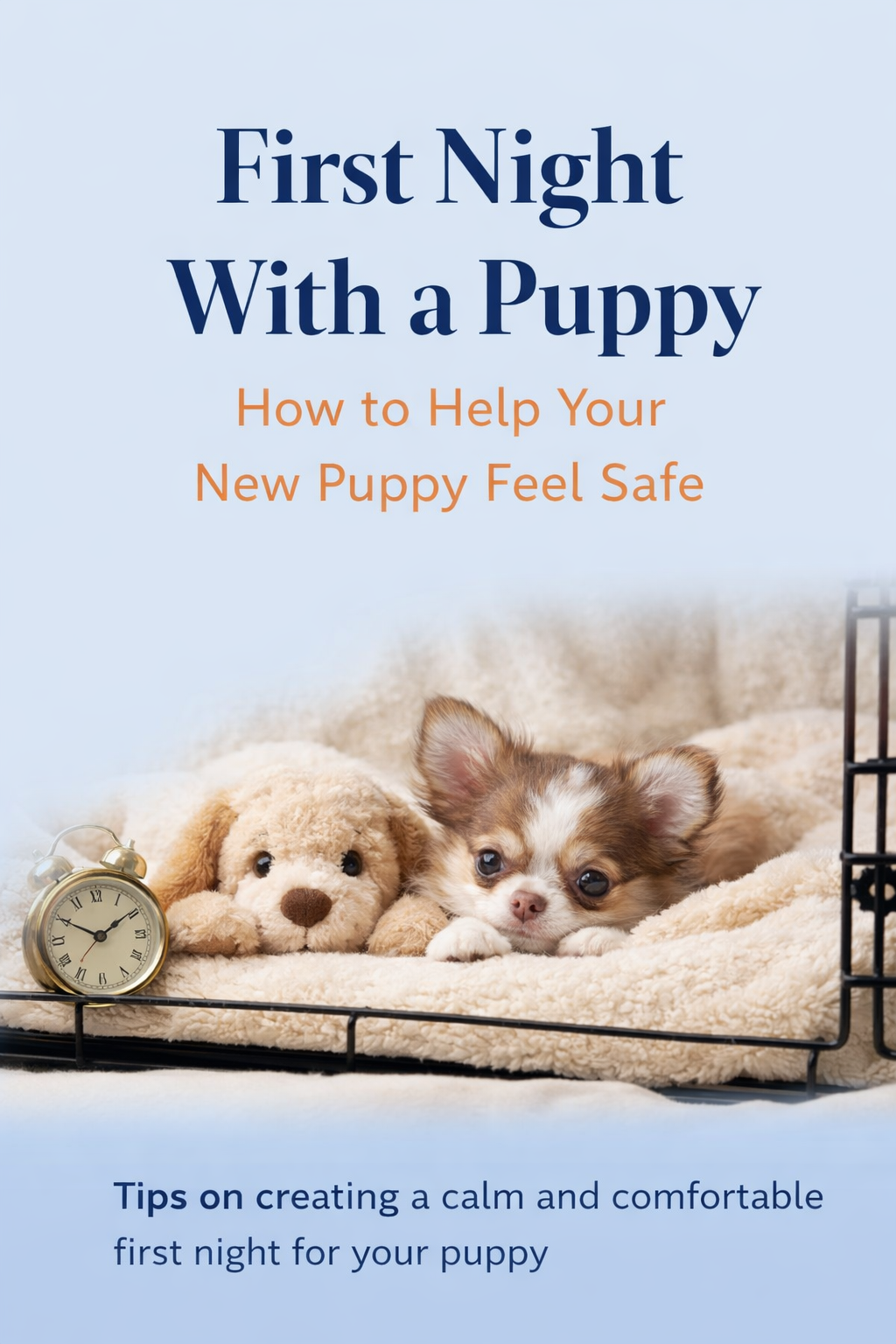First Night With a Puppy: How to Help Your New Puppy Feel Safe